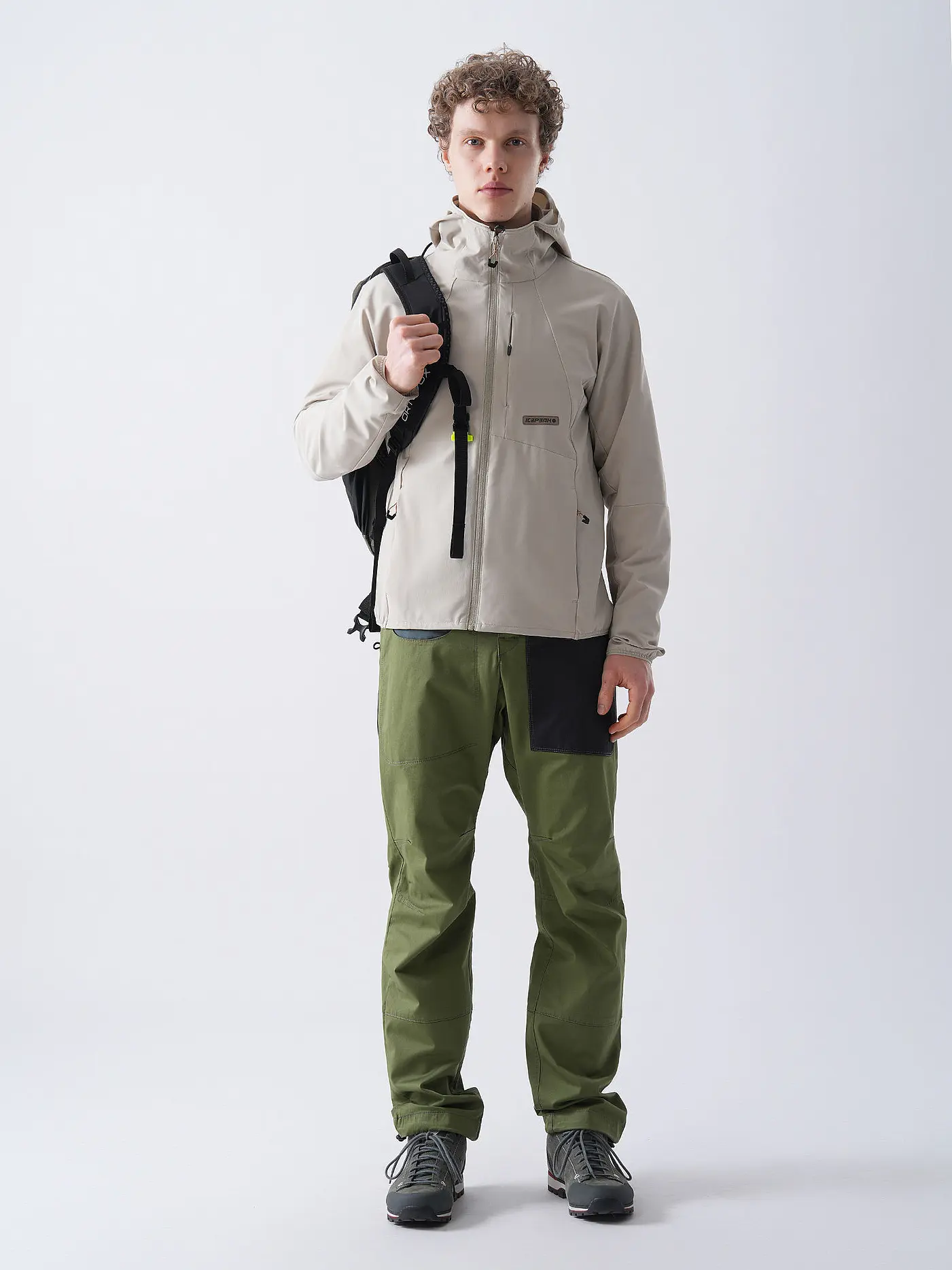 ICEPEAK | Herren Wanderjacke Yadira Hoodie | 